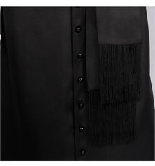 Men’s Gothic Clerical Cassock – Medieval Catholic Priest Costume