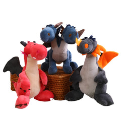Mythic Plush Dragon Collection – Soft Flying Dragon Stuffed Toy for Kids & Adults