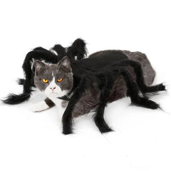 Spider Pet Costume Harness – Creepy Crawly Halloween Outfit for Cats & Dogs