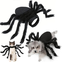 Spider Pet Costume Harness – Creepy Crawly Halloween Outfit for Cats & Dogs