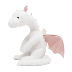 Soft Dragon Plush Toy (Black or White) – 47.5 cm & 85 cm Flying Mythical Dragon Stuffed Animal for Kids & Adults