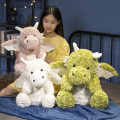 Plush Baby Dragon Stuffed Animal — Soft Cuddly Dragon Toy for Kids