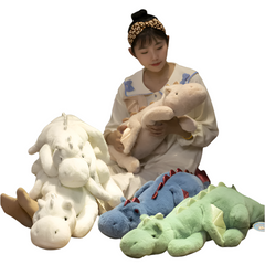 Soft Flying Dragon Plush Toy – Giant 90 / 110/ 130 / 150 cm Stuffed Animal Throw Pillow for Kids & Adults