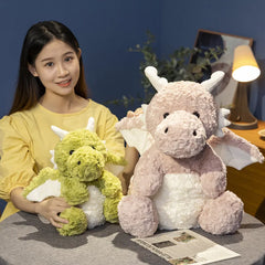 Plush Baby Dragon Stuffed Animal — Soft Cuddly Dragon Toy for Kids