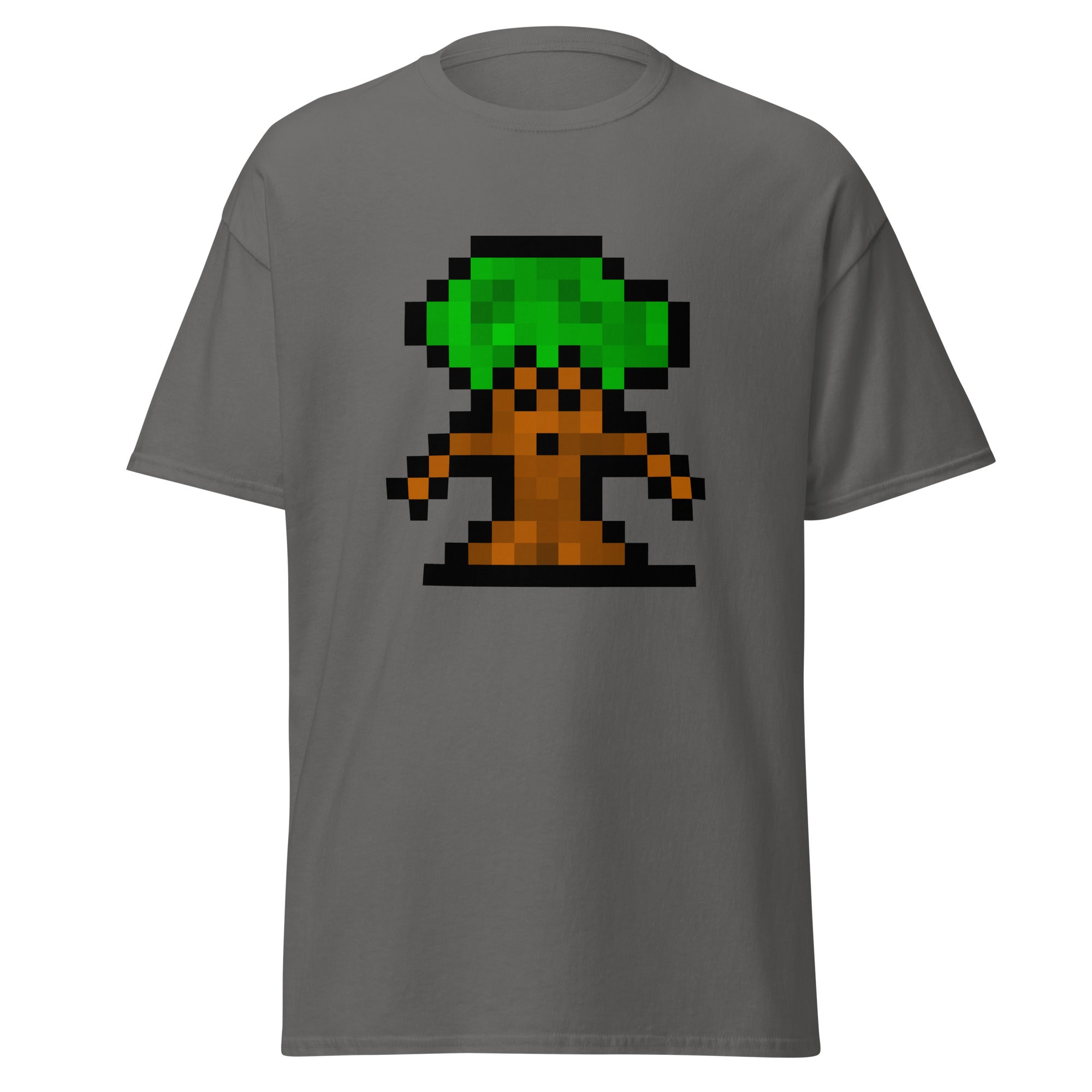 Pixel Ent Adult Unisex Retro Pixel Art Ent T-Shirt – Black Dragon Fantasy